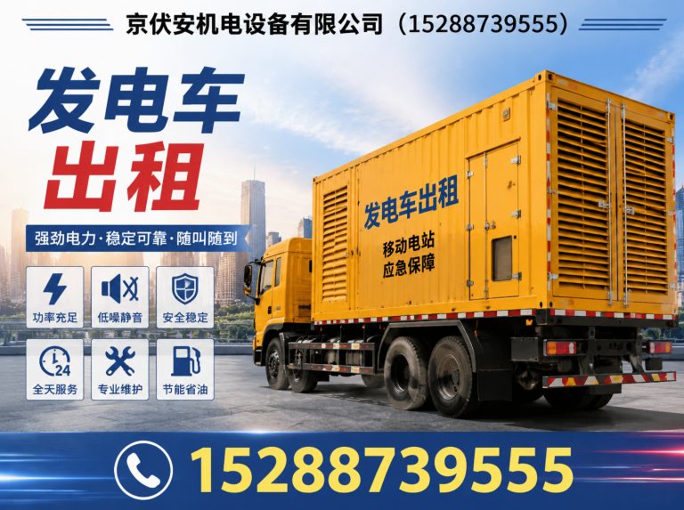 呼和浩特发电车租赁展示图